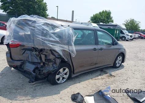 2018 Toyota Sienna L 7 Passenger from USA, damaged, VIN 5TDZZ3DC8JS901442